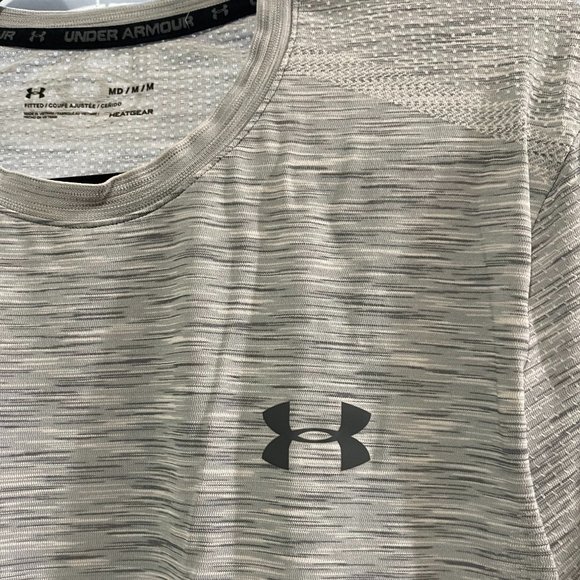 Men's Under Armour Fitted/Heat Gear Long Sleeve Shirt - Size: Medium - Picture 2 of 3